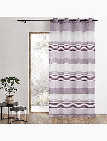 Visillo Organza rayas horizontales