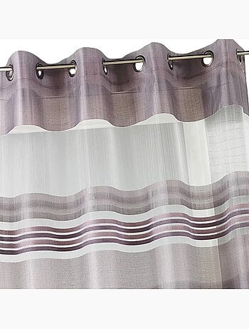Visillo Organza rayas horizontales