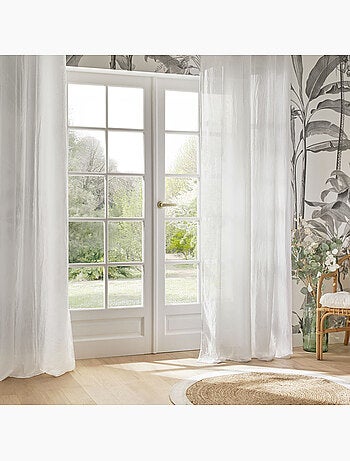 Visillo paxta 135x240cm blanco