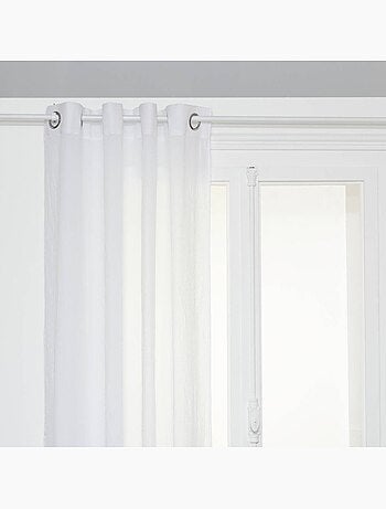Visillo paxta 135x240cm blanco