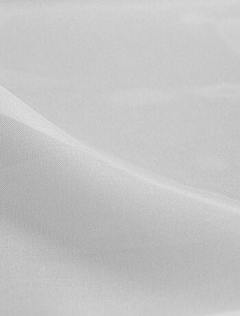 Visillo plomado con trenza fruncida