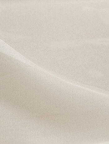 Visillo plomado con trenza fruncida