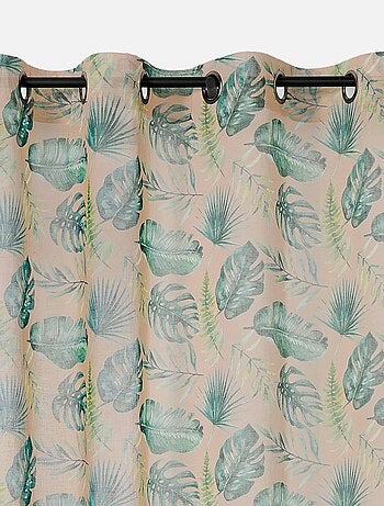 Visillo tamizante estampado mini vegetales