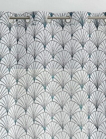 Visillos bordados Art Déco