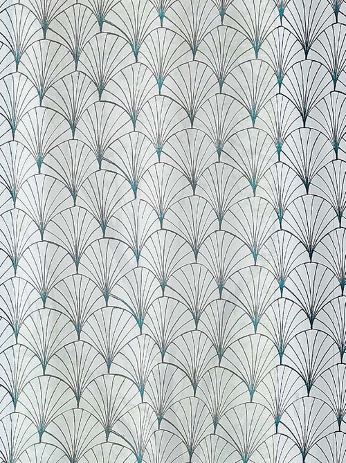 Visillos bordados Art Déco - Kiabi Visillos bordados Art Déco - Kiabi