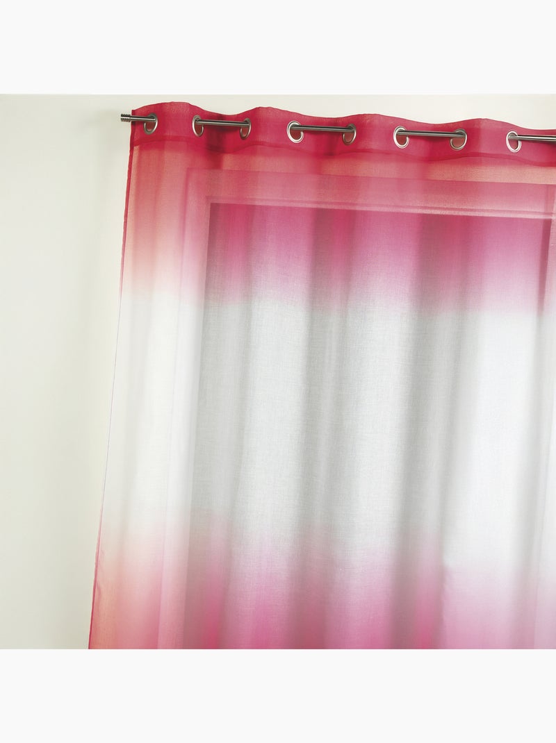 Visillos de colores Rosa claro - Kiabi