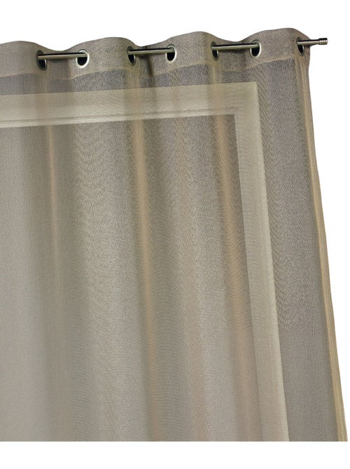 Visillos de organza lisos listos para instalar - Kiabi Visillos de organza lisos listos para instalar - Kiabi