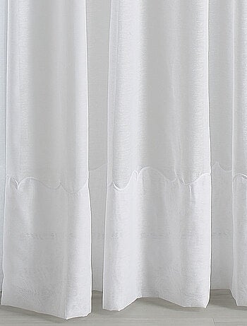 Visillos de polilina bordados Cornely