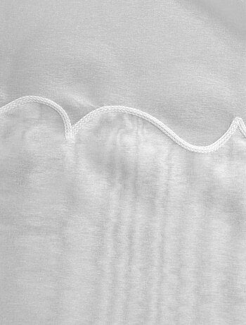 Visillos de polilina bordados Cornely