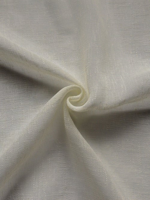 Visillos efecto lino - Kiabi