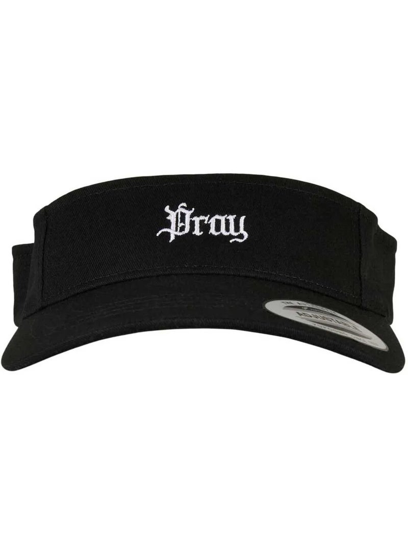 Visor diseño reza - mister tee Negro - Kiabi