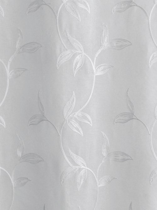 Voilaje bordado con motivo natural - Kiabi Voilaje bordado con motivo natural - Kiabi