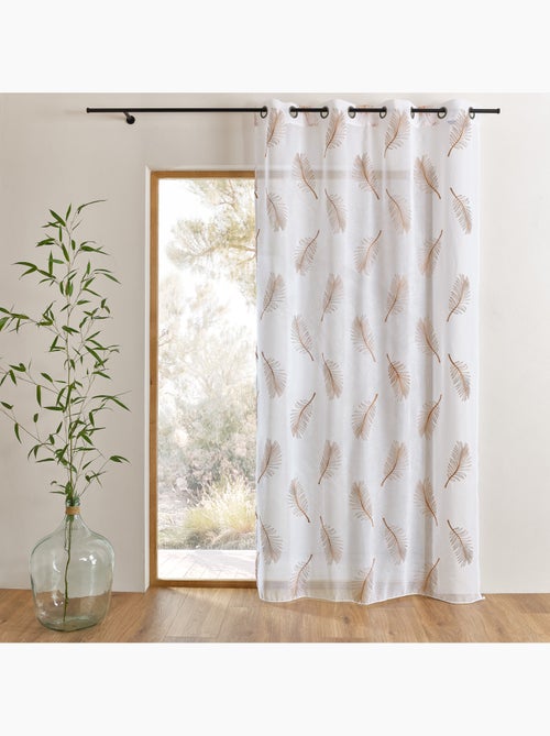 Voile bordado con hojas - Kiabi Voile bordado con hojas - Kiabi