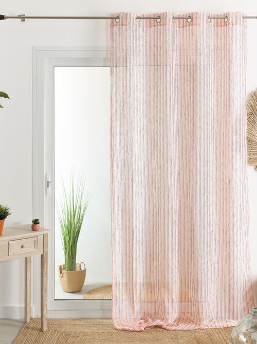 Voile de gasa a rayas bicolor - Kiabi Voile de gasa a rayas bicolor - Kiabi