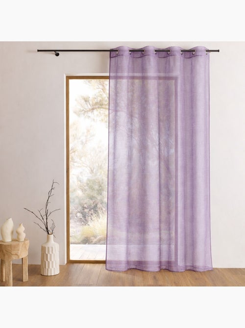 Voile de organza con finas rayas horizontales - Kiabi Voile de organza con finas rayas horizontales - Kiabi