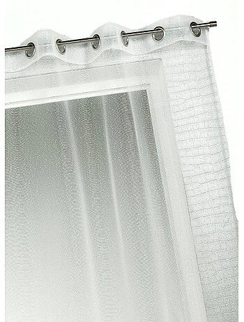 Voile de organza con finas rayas horizontales