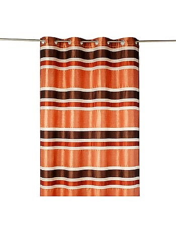 Voile de organza de colores con rayas horizontales
