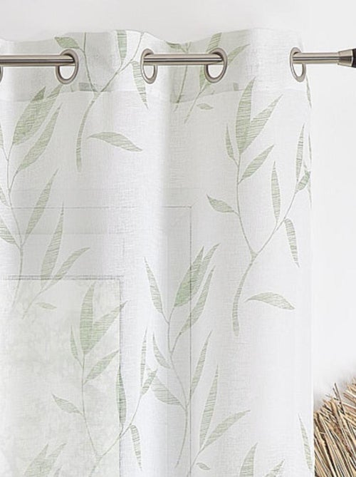 Voile estampado "Bambú - Kiabi