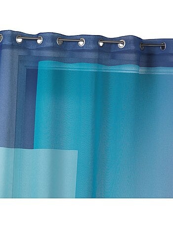 Voile estampado con motivos gráficos