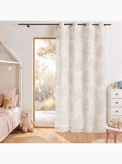 Voile estampado con ojales - Kiabi Voile estampado con ojales - Kiabi