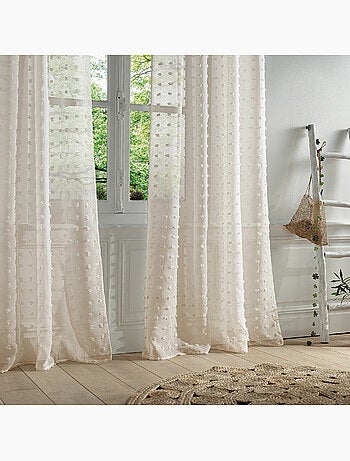 Voile infantil con borlas pequeñas