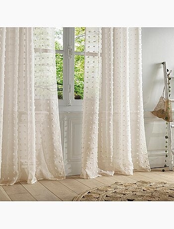 Voile infantil con borlas pequeñas