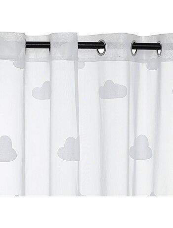 Voile infantil nuage 140x240cm blanco