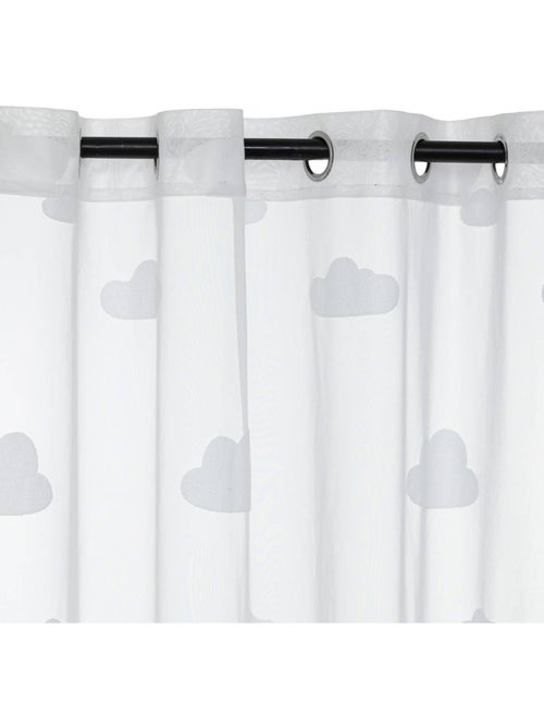 Voile infantil nuage 140x240cm blanco - Kiabi Voile infantil nuage 140x240cm blanco - Kiabi
