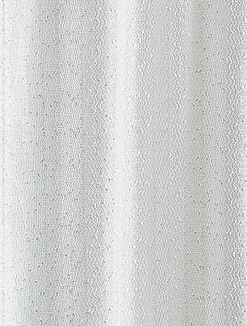 Voile liso con efecto rizado