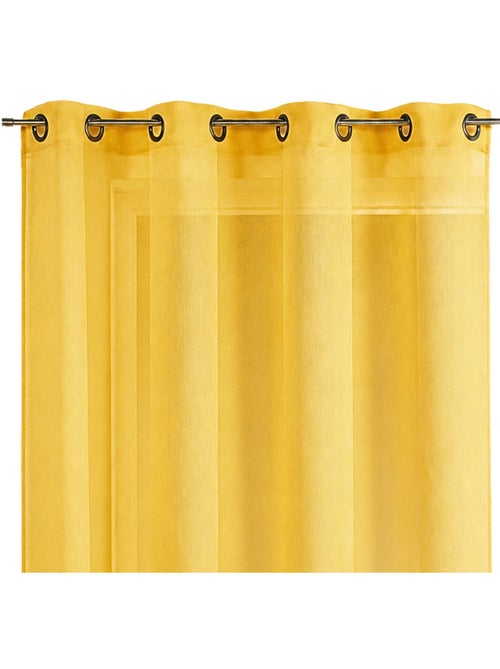 Voile liso de estameña con rayas tono sobre tono - Kiabi