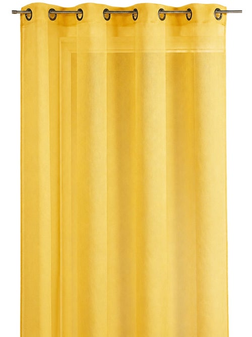 Voile liso de estameña con rayas tono sobre tono - Kiabi