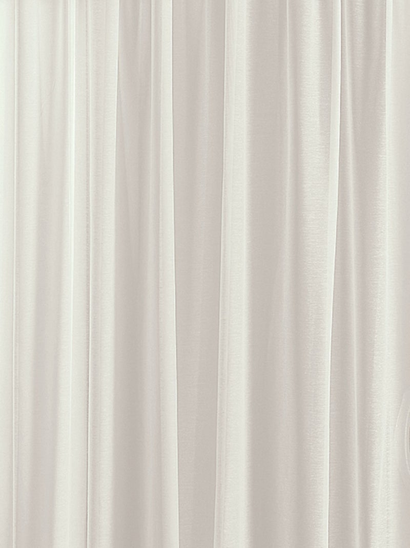 Voile liso lijado y emplomado Madera natural - Kiabi