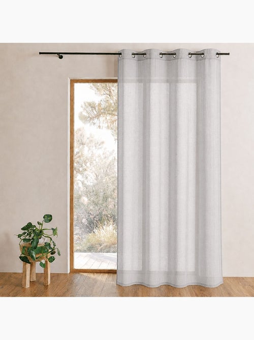 Voile liso listo para instalar - Kiabi