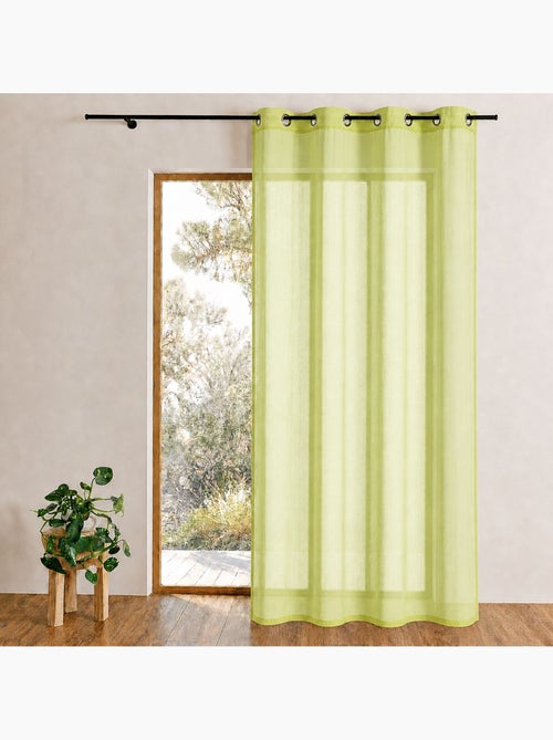 Voile liso listo para instalar - Kiabi