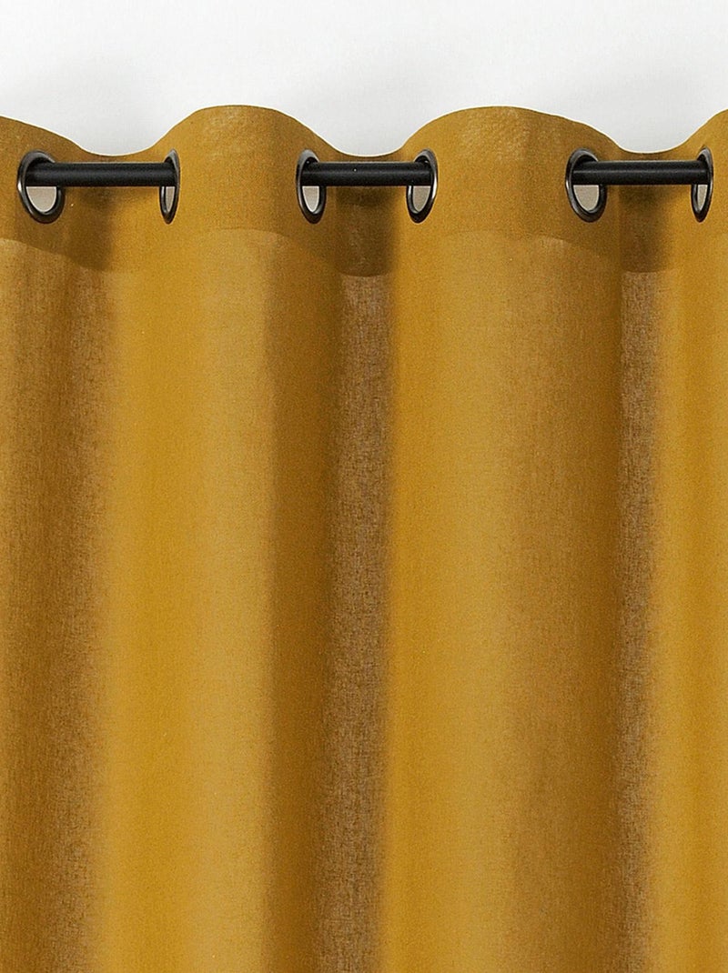 Voile liso Melisse Amarillo - Kiabi