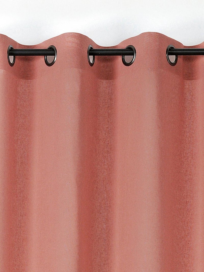 Voile liso Melisse Rosa claro - Kiabi