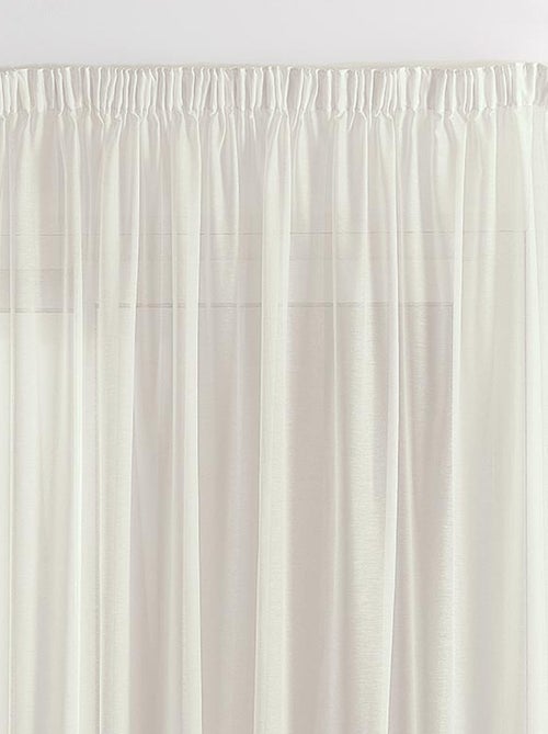 Voile liso y lijado con cornely - Kiabi