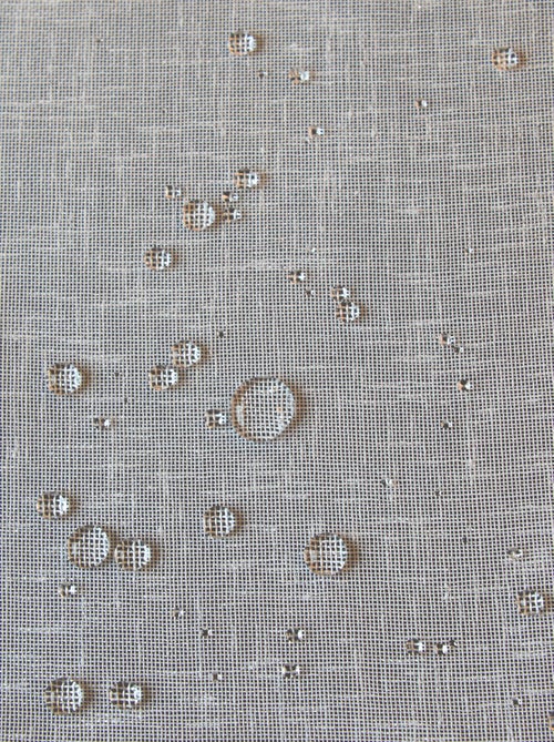 Voile repelente al agua con ojales - Kiabi Voile repelente al agua con ojales - Kiabi