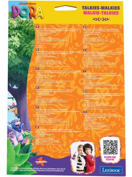 Walkie talkies 3D Dora - Kiabi
