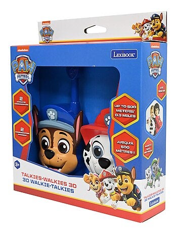 Walkie talkies 3D Paw Patrol