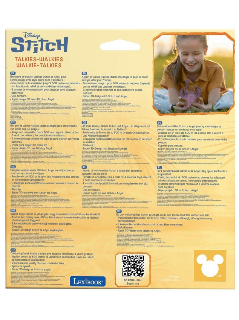 Walkie talkies 3D Stitch & Angel N/D - Kiabi