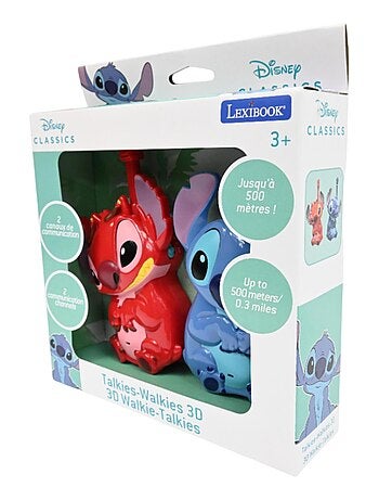 Walkie talkies 3d stitch