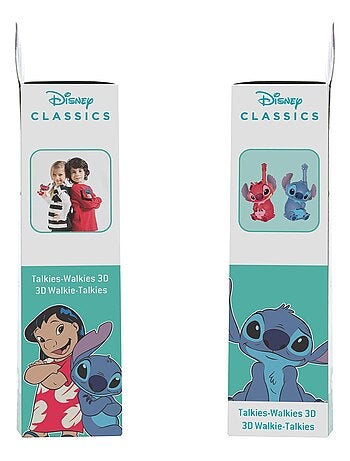 Walkie talkies 3d stitch
