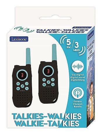 Walkie talkies digitales de hasta 5 km