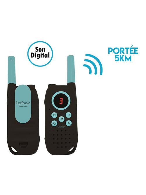 Walkie Talkies digitales de hasta 5 km - Kiabi
