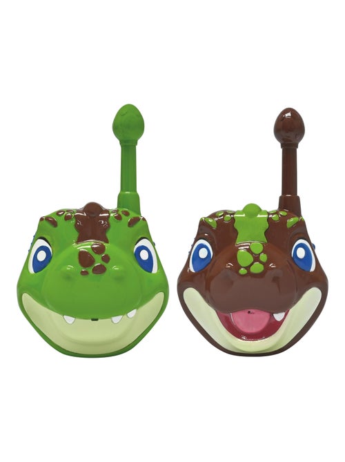 Walkie talkies Dinosaurios 3D 500 m - Kiabi