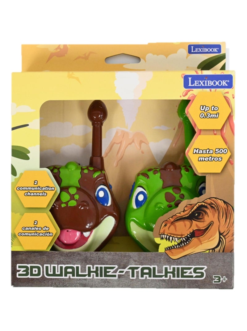 Walkie talkies Dinosaurios 3D 500 m N/D - Kiabi