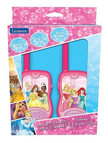Walkie Talkies Princesas Disney hasta 120 m