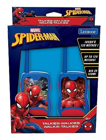 Walkie Talkies SpiderMan hasta 120 m