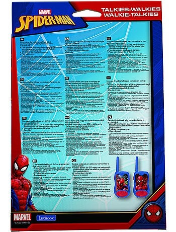 Walkie Talkies SpiderMan hasta 120 m